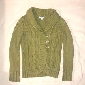 dressbarn Green Knit Sweater 🌷 S 🌷